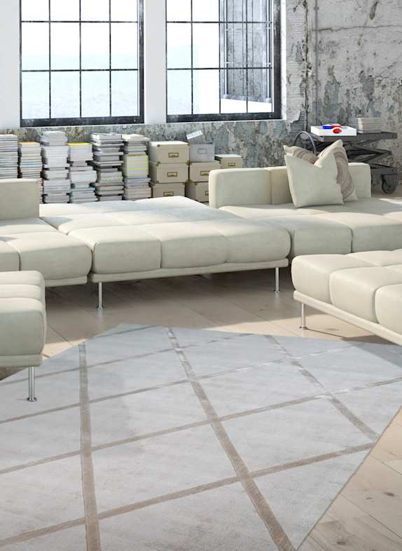 Kayoom Teppich Luxury 210 TAUPE