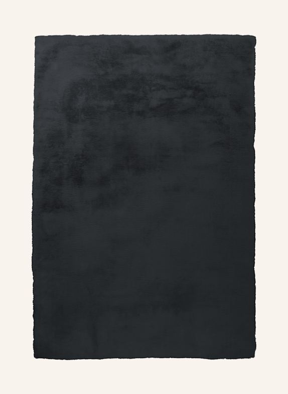 Kayoom Hochflor Teppich RABBIT 125 GRAU