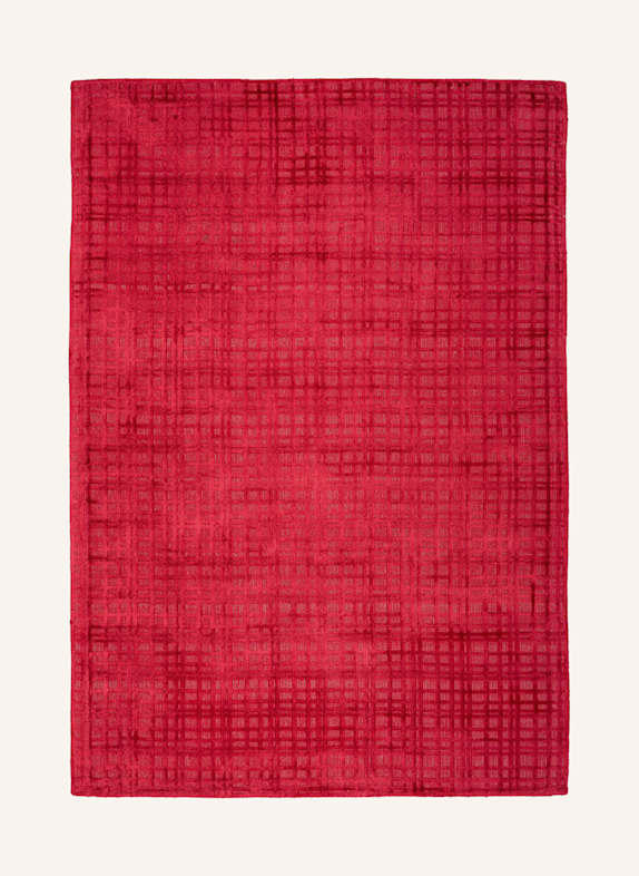 Kayoom Kurzflor Teppich KARMA 125 ROT