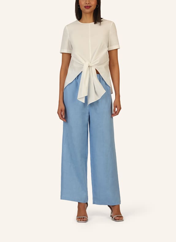 mint & mia Leinen Hose HELLBLAU