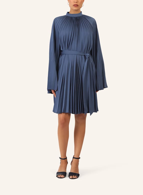 APART Satinkleid BLAU