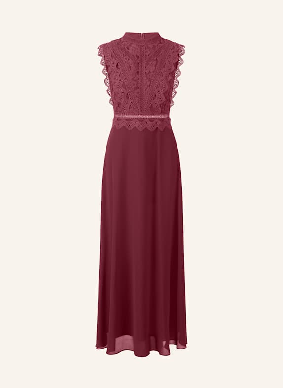 APART Abendkleid mit Lochspitze ROT