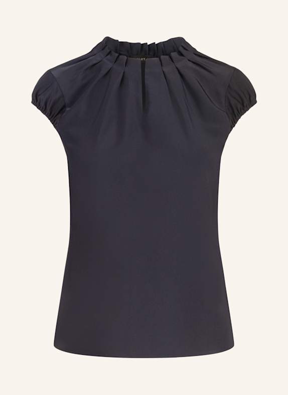 APART Satinbluse DUNKELBLAU