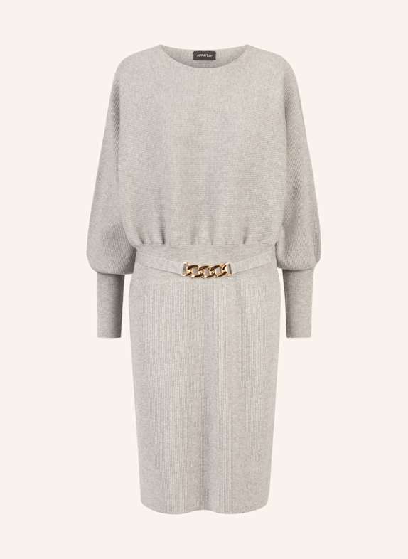 APART Strickkleid GRAU