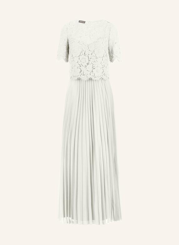 APART Abendkleid mit Spitzenjacke CREME