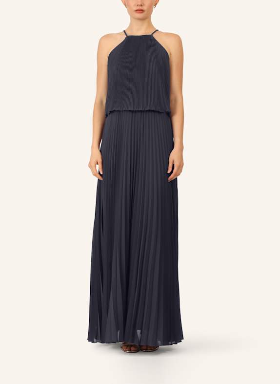 APART Chiffonkleid DUNKELBLAU