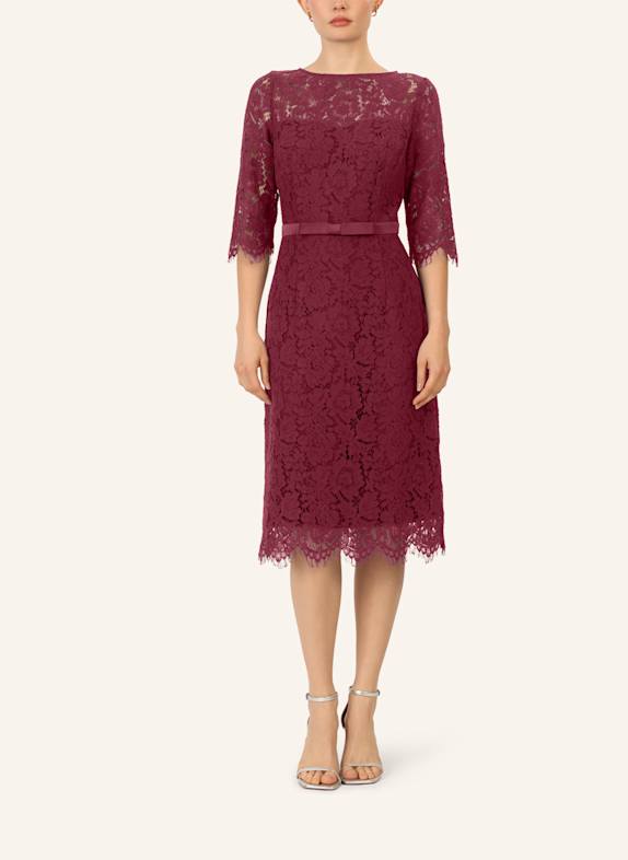 APART Spitzenkleid ROT