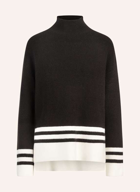 APART Oversized Pullover SCHWARZ/ CREME