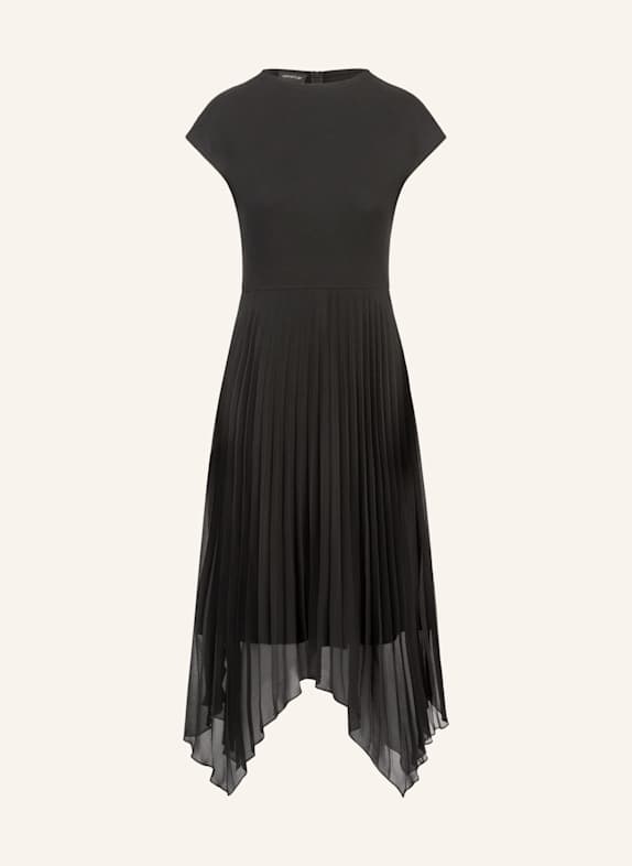 APART Midi Kleid SCHWARZ