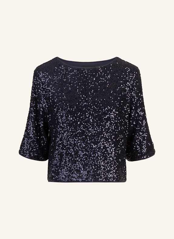 APART Paillettenshirt DUNKELBLAU