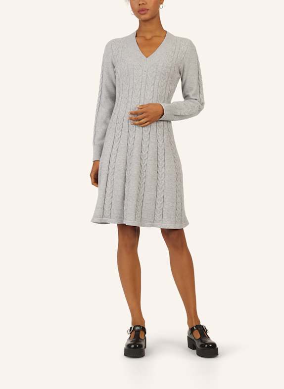 APART Strickkleid GRAU