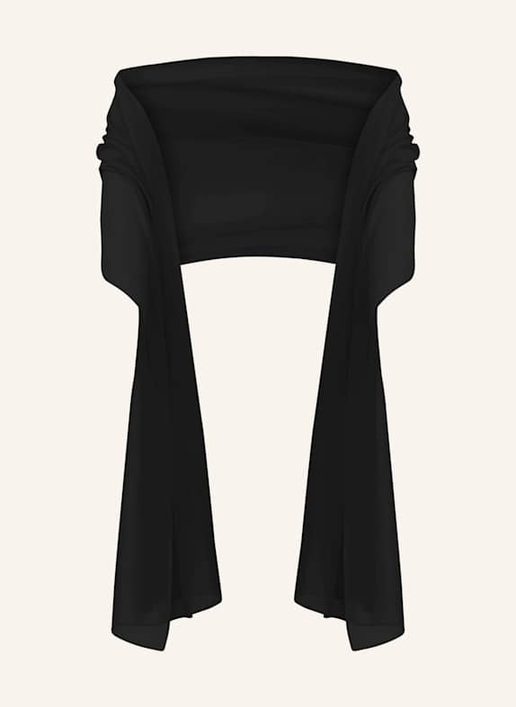 APART Chiffonschal SCHWARZ