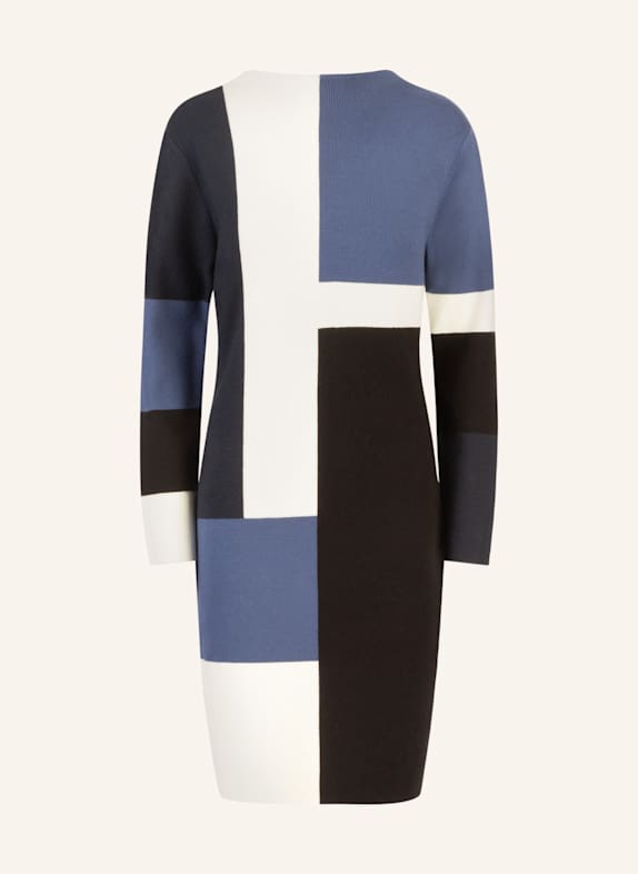 APART Colorblocking Strickkleid DUNKELBLAU