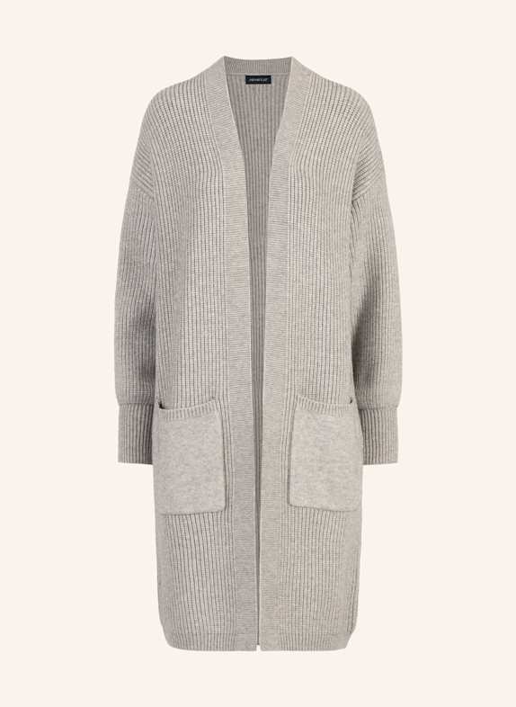 APART Lange Strickjacke GRAU