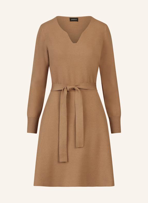 APART Strickkleid CAMEL