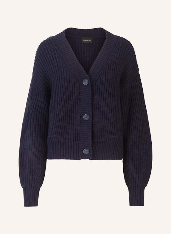 APART Oversized Strickjacke DUNKELBLAU