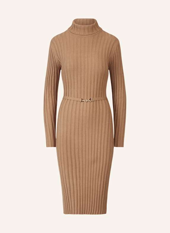 APART Midistrickkleid CAMEL