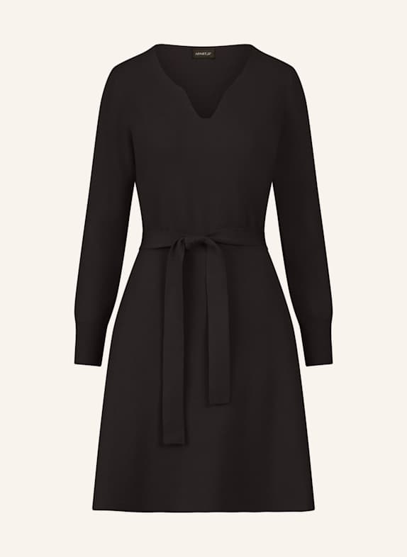 APART Strickkleid SCHWARZ