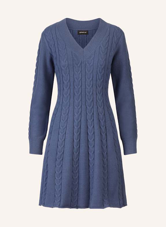 APART Strickkleid BLAU