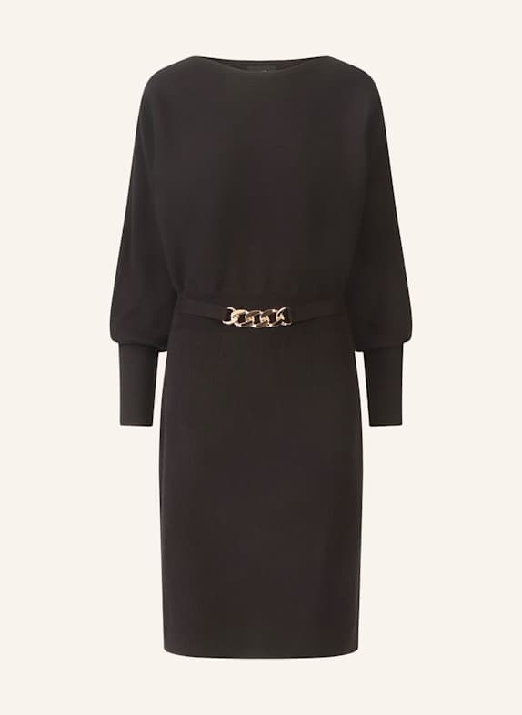 APART Strickkleid SCHWARZ