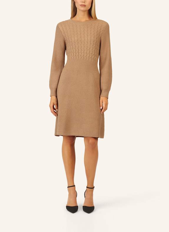 APART Strickkleid CAMEL