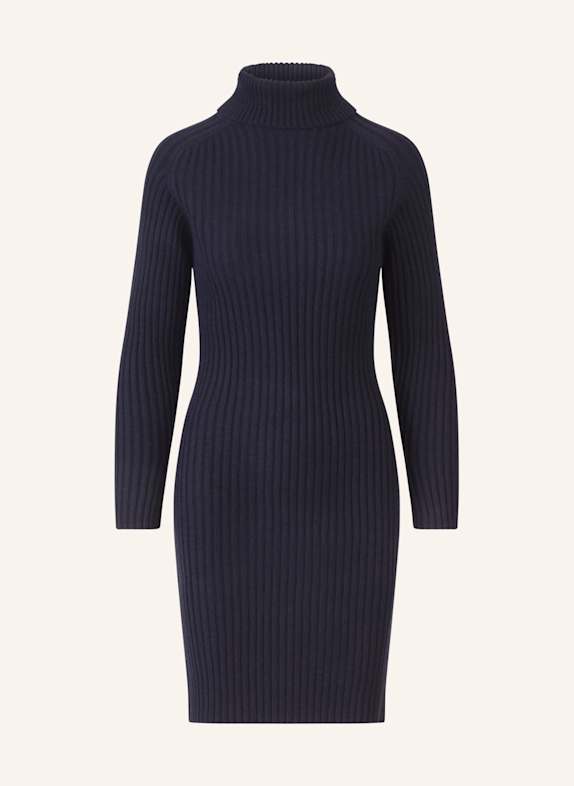 APART Rippenstrickkleid DUNKELBLAU