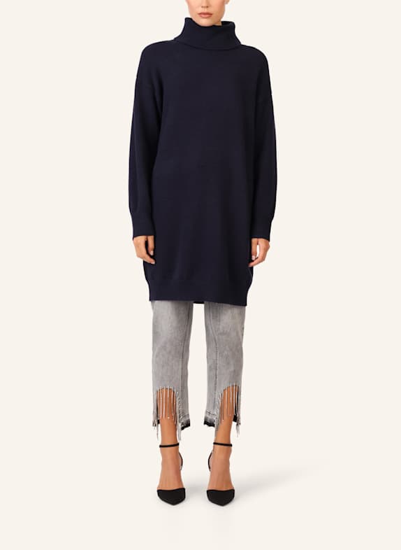 APART Overside Strickkleid DUNKELBLAU
