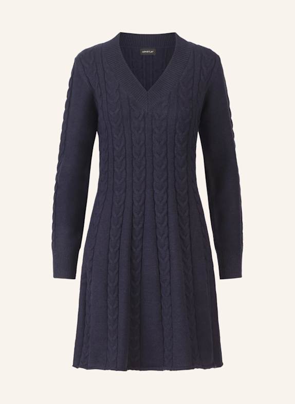 APART Strickkleid DUNKELBLAU