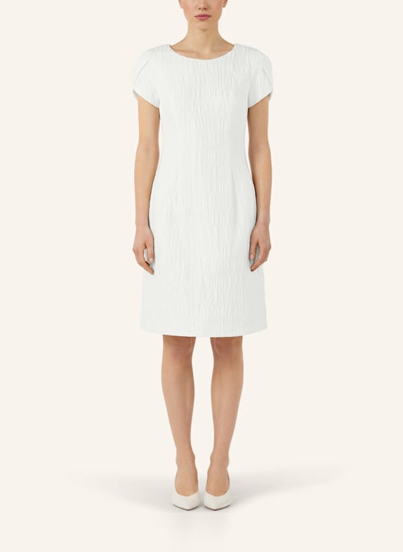 APART Kurzes Jacquardkleid CREME