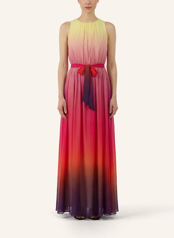 APART Chiffonkleid GELB