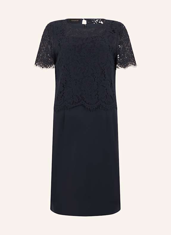APART Etuikleid mit Spitzenjäckchen DUNKELBLAU