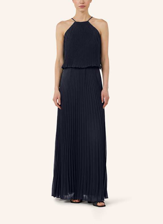 APART Chiffonkleid DUNKELBLAU