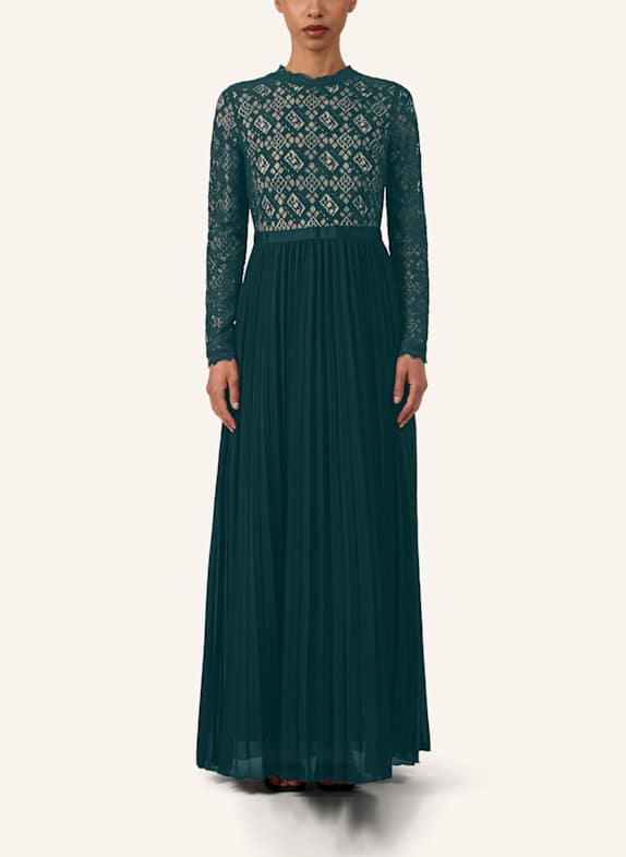 APART Abendkleid GRÜN/ NUDE