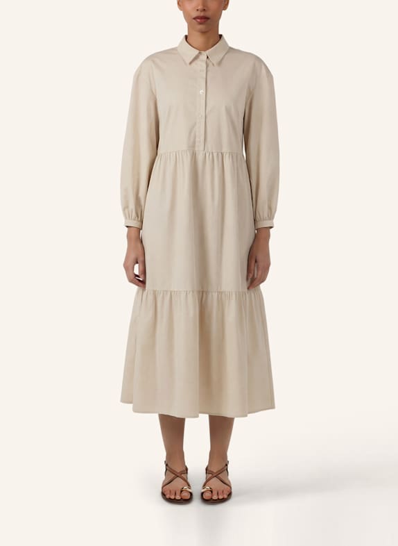 APART Midi Kleid BEIGE