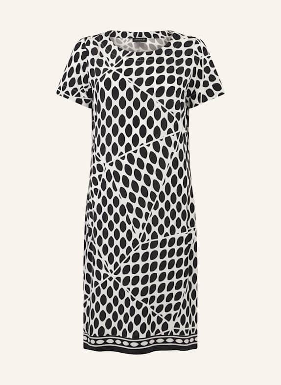 APART Jerseykleid SCHWARZ/ CREME