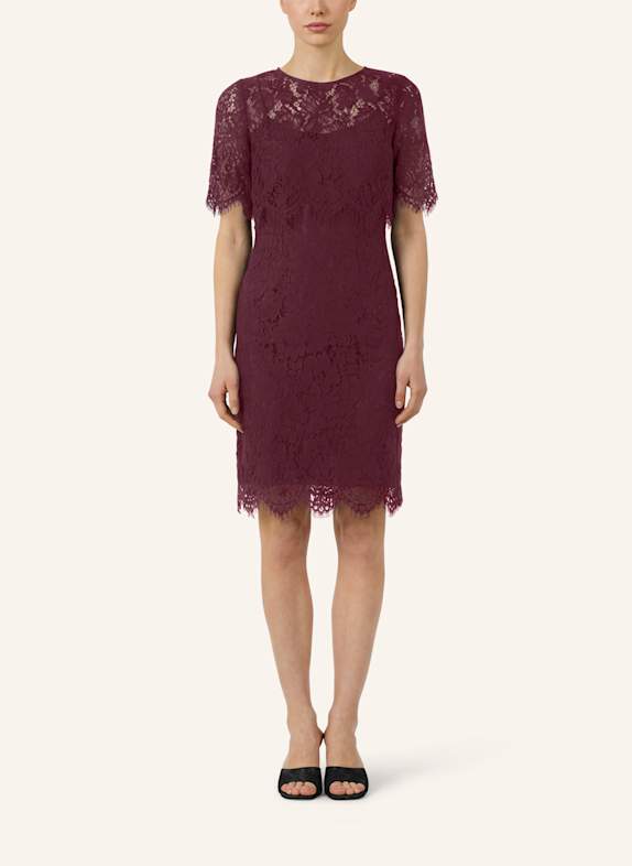 APART Spitzenkleid mit Spitzenjacke ROT