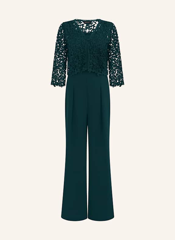 APART Overall mit Spitzenjäckchen DUNKELGRÜN