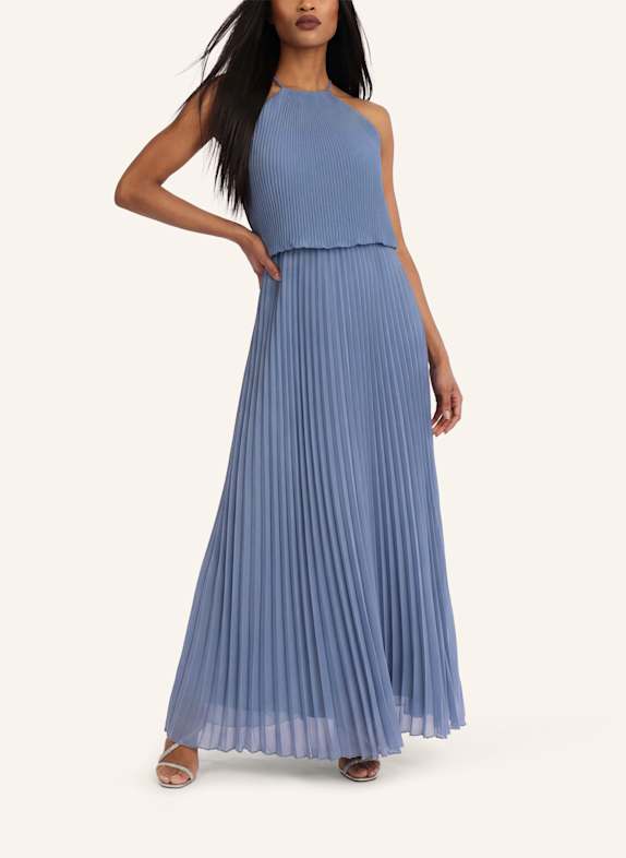 APART Chiffonkleid HELLBLAU
