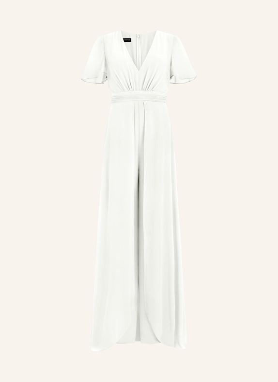 APART Jumpsuit mit Volants CREME