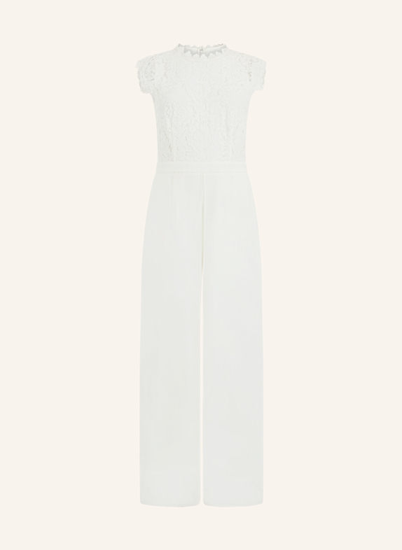 APART Overall mit Spitzenoberteil CREME