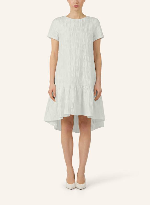 APART Kurzes Cloqué Kleid CREME