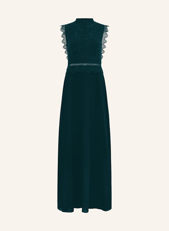 APART Abendkleid mit Spitze DUNKELGRÜN