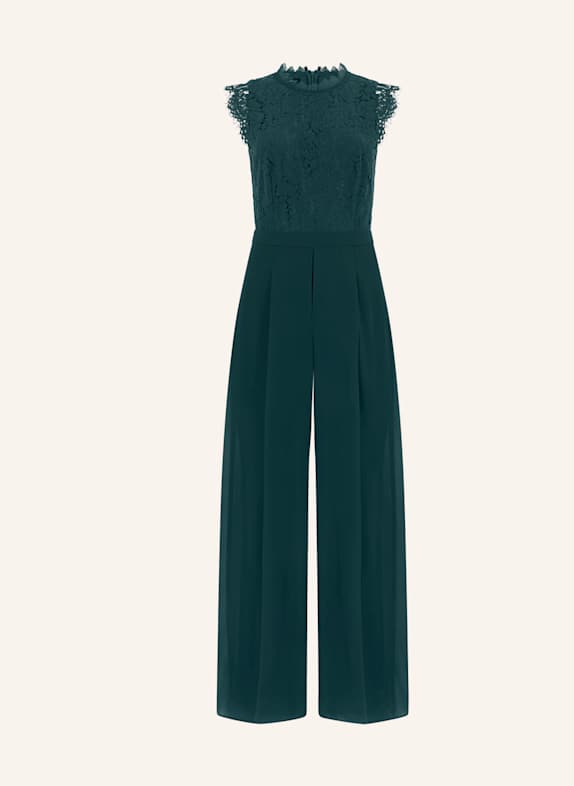 APART Overall mit Spitzenoberteil DUNKELGRÜN