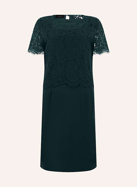 APART Etuikleid mit Spitzenjäckchen DUNKELGRÜN