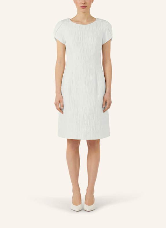 APART Kurzes Jacquardkleid CREME