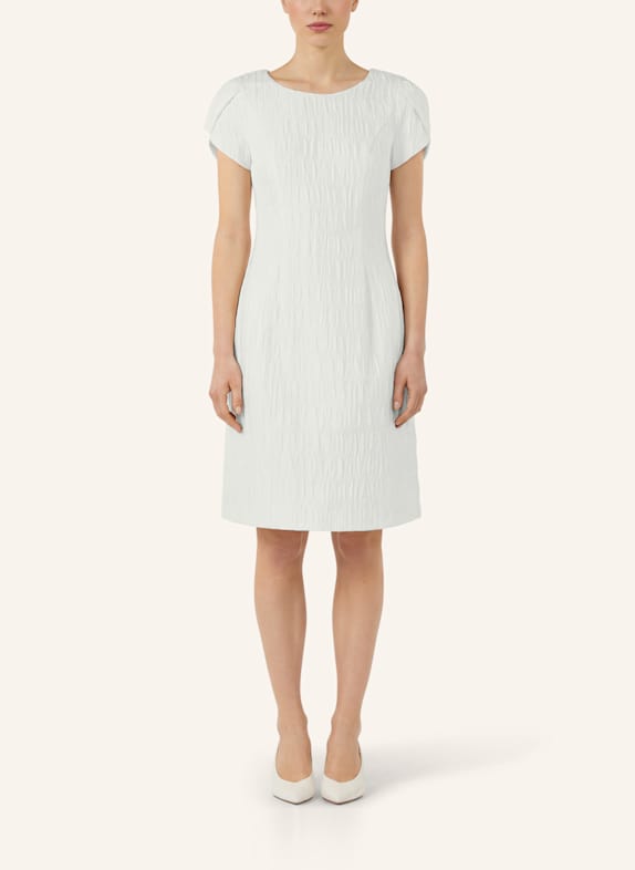 APART Kurzes Jacquardkleid CREME