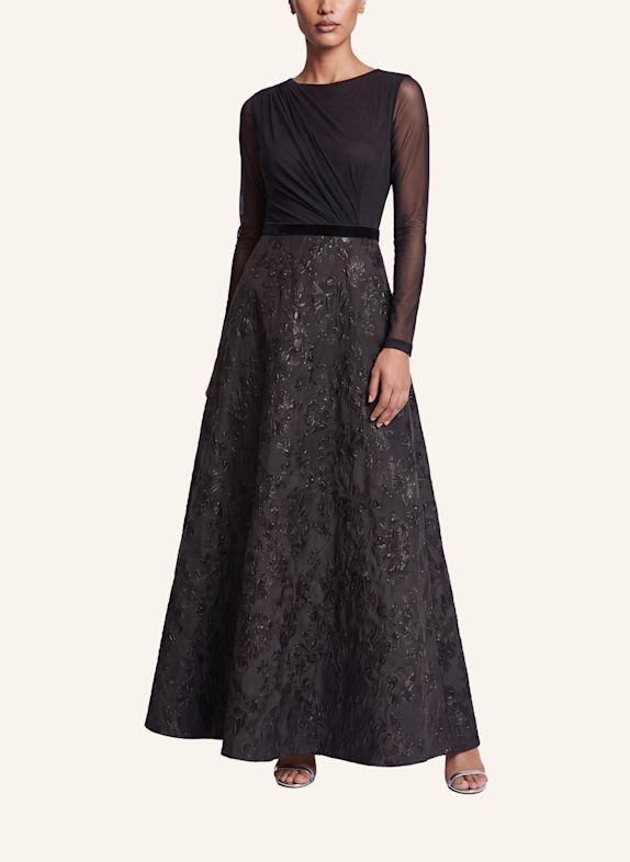 APART Langes Abendkleid SCHWARZ