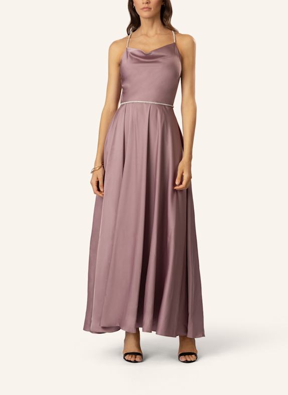 APART Satin-Abendkleid HELLLILA