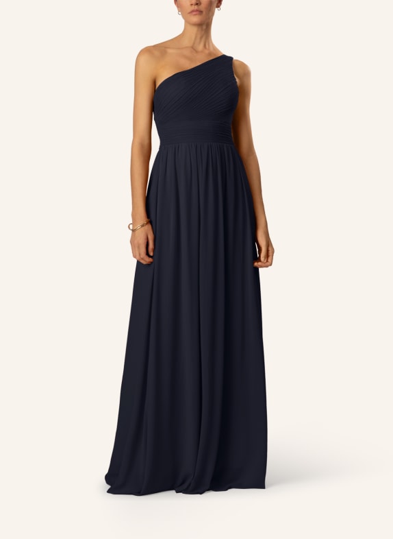 APART One-Shoulder Abendkleid DUNKELBLAU