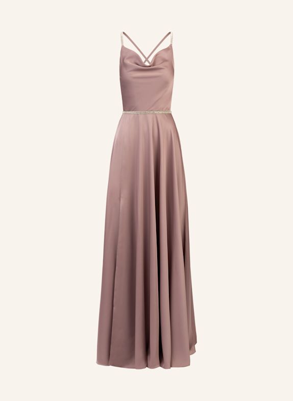 APART Satin-Abendkleid HELLLILA